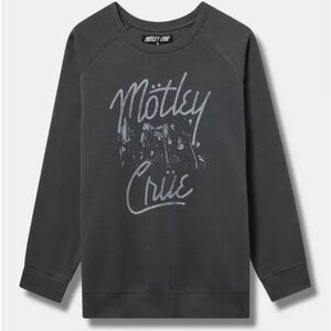 New! Torrid sz 4 Motley Crew Classic Fit Sweatshirt Sweater‎ 4X